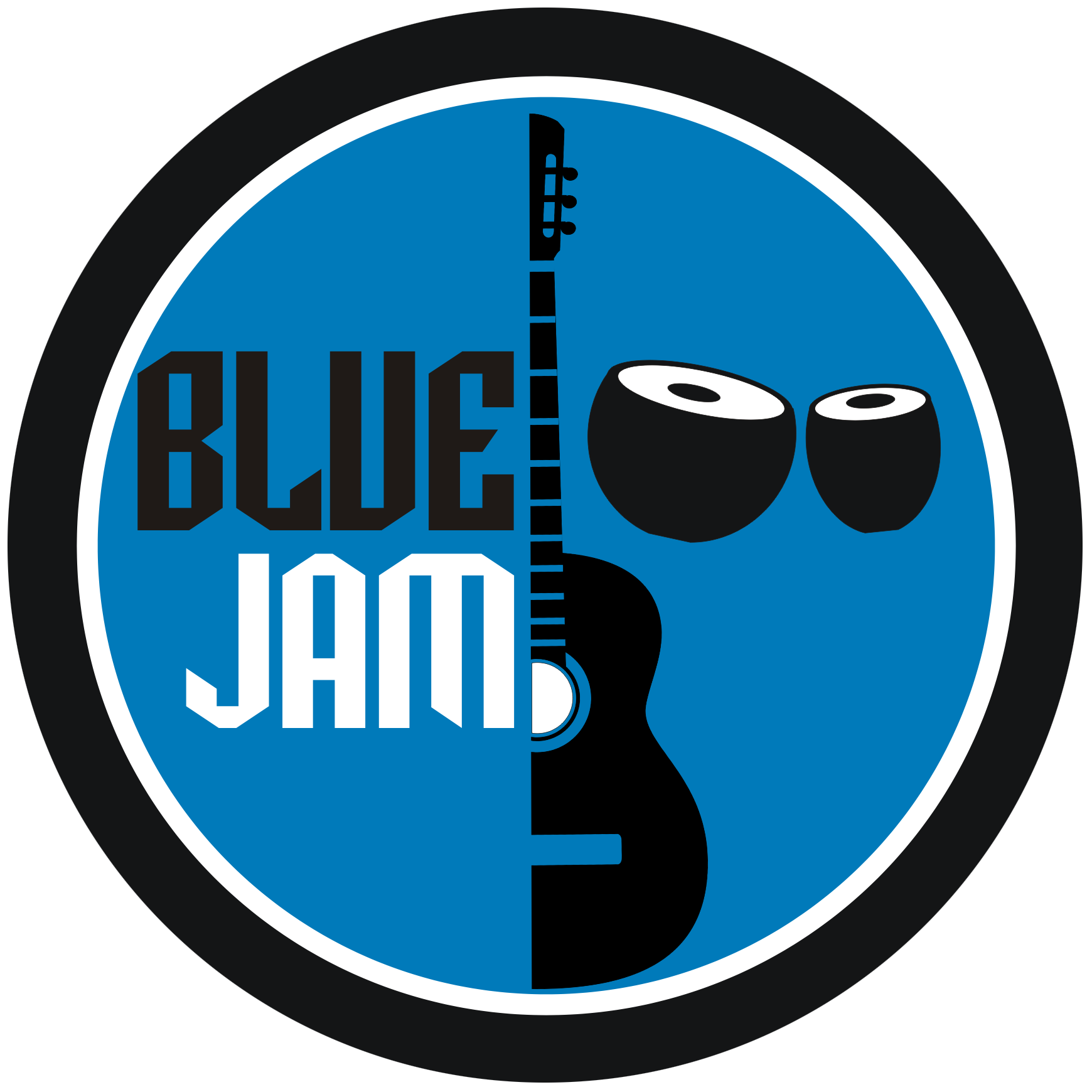 Blue jam guitars
